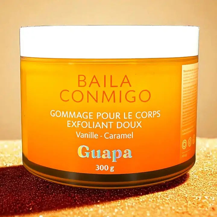GOMMAGE CORPS EXFOLIANT DOUX – VANILLE CARAMEL 300G